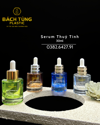 CHAI SERUM THỦY TINH 30ML
