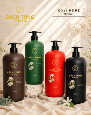 CHAI HDPE 2L – ĐA DẠNG MÀU SẮC