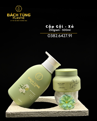 BỘ BAO BÌ NHỰA CAO CẤP – MÀU XANH MINT