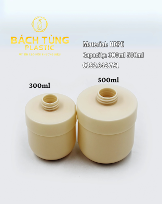 Chai Nhựa HDPE 300ml & 500ml