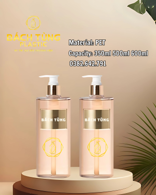 Bộ 3 Chai Nhựa PET 350 ml / 500 ml / 600 ml