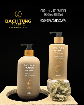 Chai Lúa Mạch Dáng Tròn 500ml