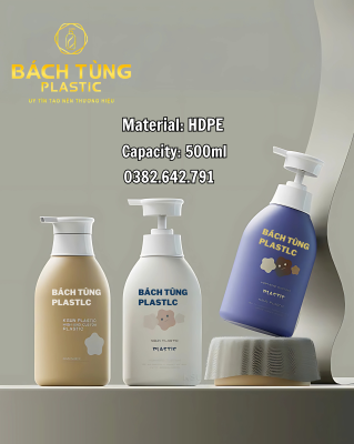 Chai Nhựa HDPE 500 ml