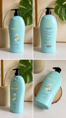 CHAI HDPE 1000ML – MÀU XANH DƯƠNG DÁNG BẦU
