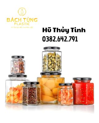 HŨ THỦY TINH LỤC GIÁC