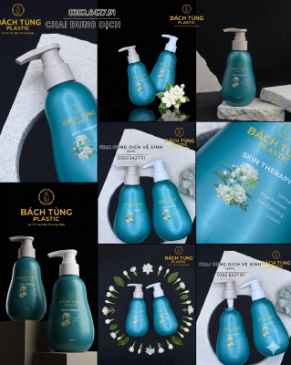 Chai HDPE - Dáng Con Vịt - 150ml - Màu Xanh Ngọc