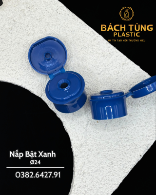 Nắp Bật Màu Xanh FI24