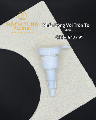 Nhấn FI24 Bóng Đầu Vòi To - Màu Trắng - FI24