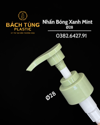 Nhấn Bóng Màu Xanh Mint FI28