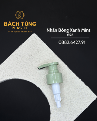 Nhấn Bóng Màu Xanh Mint FI28