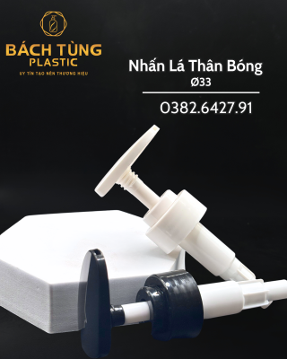 Nhấn Lá - FI33 - Màu Trắng | Đen