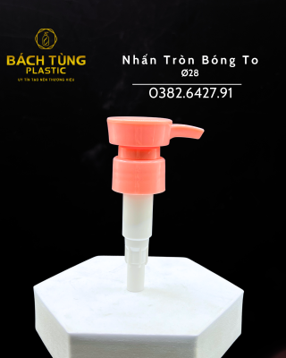 NHẤN BÓNG TRÒN MÀU HỒNG FI28