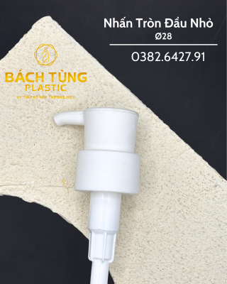 Nhấn Thường FI28 - Đầu Nhỏ - Màu Trắng