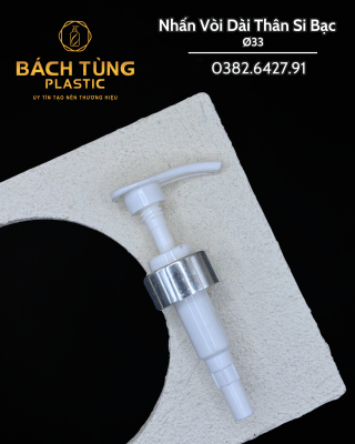 Nhấn Vòi Dài Thân Si Bạc FI33