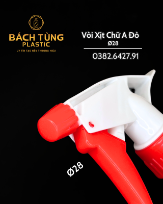 Vòi Xịt Chữ A Màu Đỏ FI28