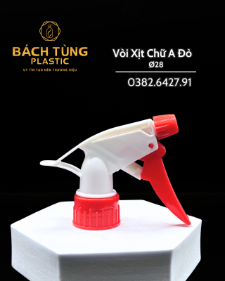 Vòi Xịt Chữ A Màu Đỏ FI28