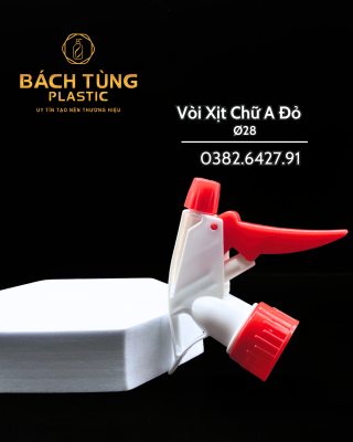 Vòi Xịt Chữ A Màu Đỏ FI28
