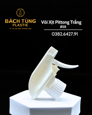Vòi Xịt Pít-tông Trắng FI28