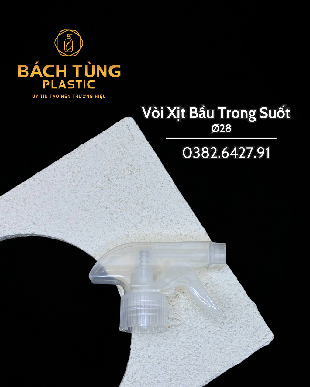 Vòi Xịt Bầu Trong Suốt – FI28