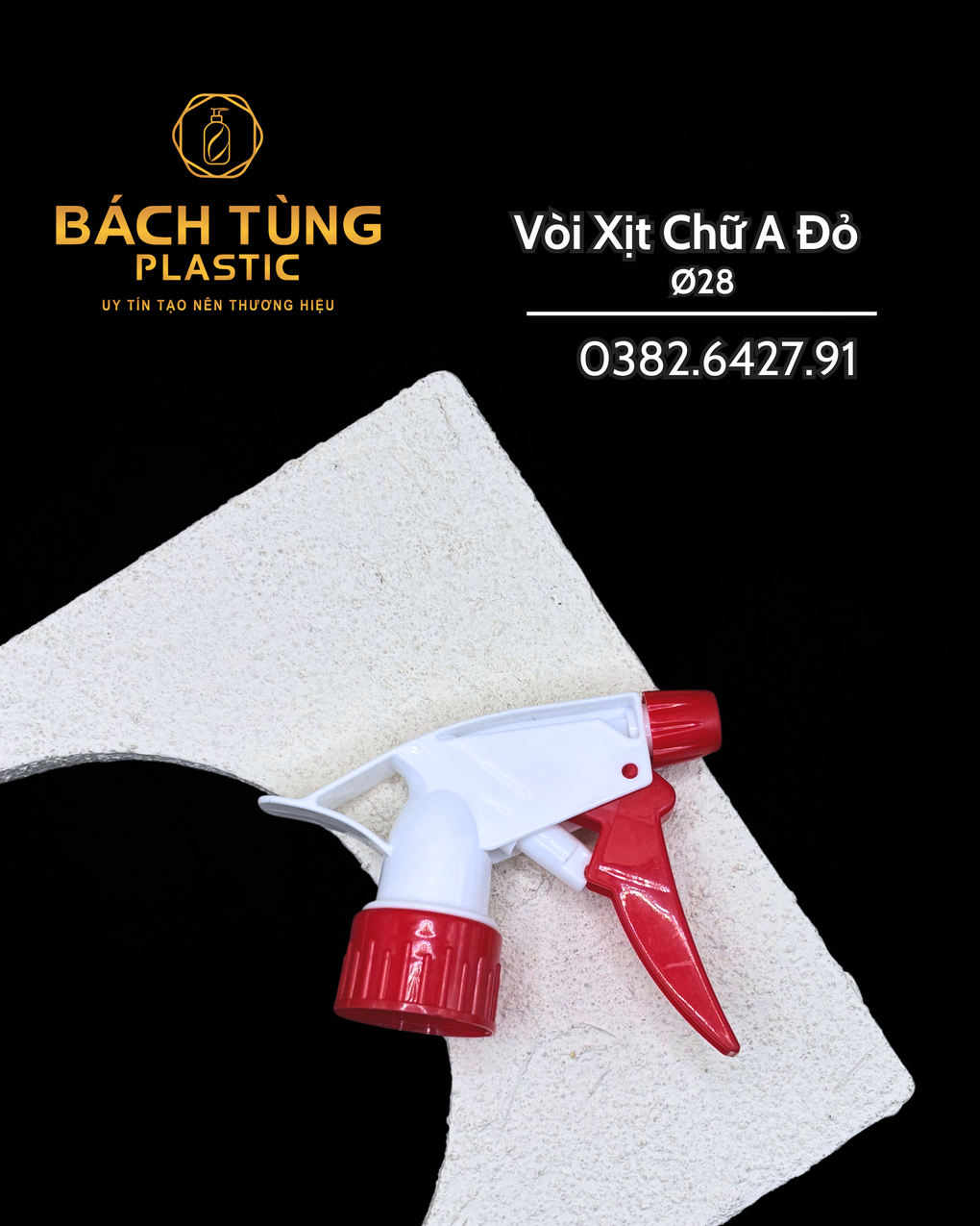 Vòi Xịt Chữ A Màu Đỏ FI28